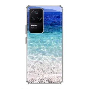 Силіконовий чохол з КАРТИНКАМИ літо для Xiaomi POCO F4 (5G) (AlphaPrint) (Море)