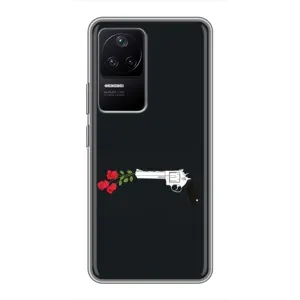 Чехлы (ART) Цветы на Xiaomi POCO F4 (5G) (VPrint) (Неочікувані квіти)