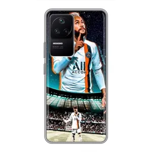 Чохол Неймар для Xiaomi POCO F4 (5G) (AlphaPrint) (Неймар ПСЖ)