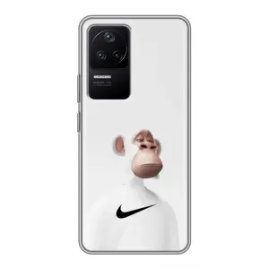 Чохли з Мавпами NFT для Xiaomi POCO F4 (5G) (AlphaPrint) (мавпа NFT Nike)