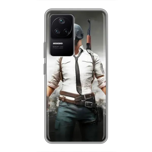 Чохол з принтом «Пабг мен» для Xiaomi POCO F4 (5G)