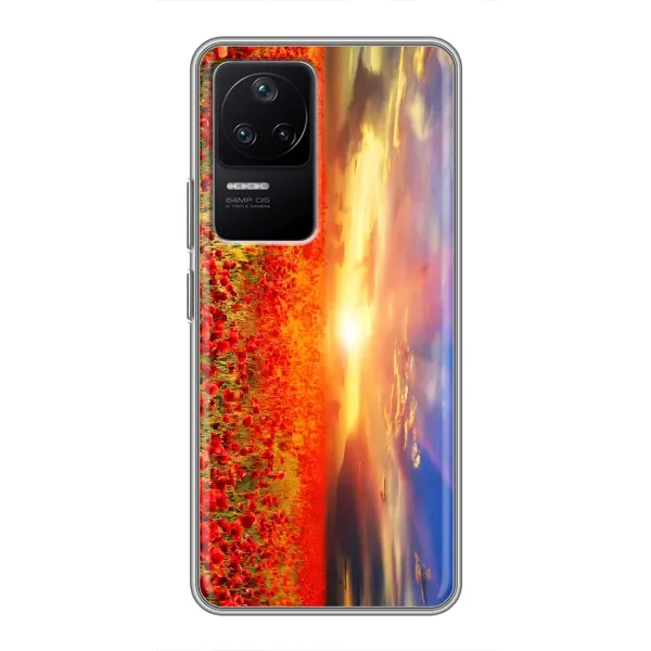 Чохол з принтом «Поле тюльпанів» для Xiaomi POCO F4 (5G)