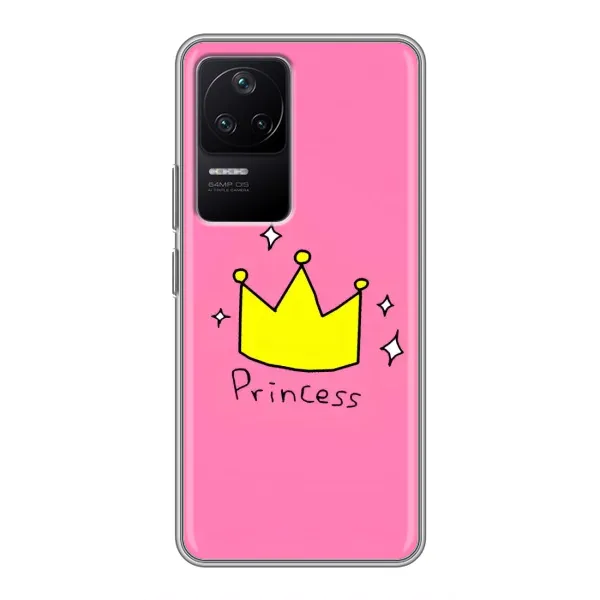 Чохол з принтом «Princess» для Xiaomi POCO F4 (5G)