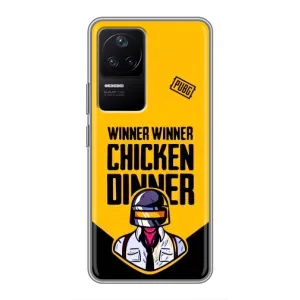 Чеjхол PUBG для Ксяомі ПОКО Ф4 (5G) (AlphaPrint) (Pubg шолом)