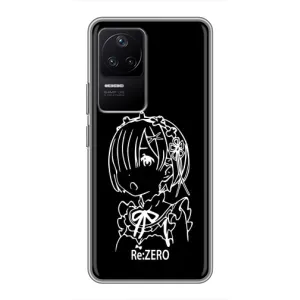 Чохли Персонажі Аніме Наруто для Xiaomi POCO F4 (5G) (AlphaPrint) (Re: Zero)