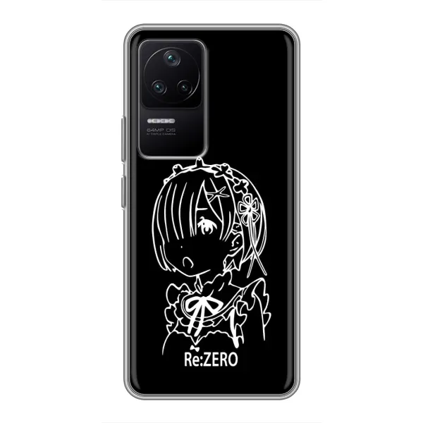 Чохол з принтом «Re: Zero» для Xiaomi POCO F4 (5G)