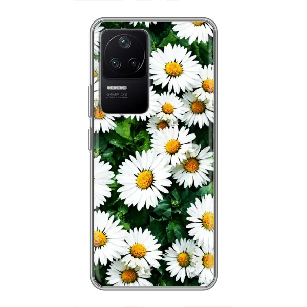 Чохол з принтом «Ромашки» для Xiaomi POCO F4 (5G)