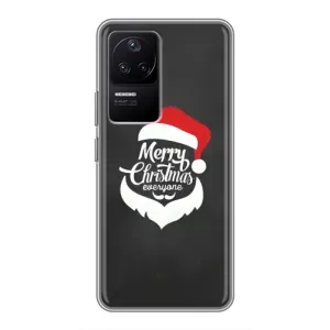 Різдвяні Чохли для Xiaomi POCO F4 (5G) (VPrint) (Санта Крісмас)