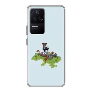 Чохли з картинкою собаки Патрон для Xiaomi POCO F4 (5G) (AlphaPrint) (Сапер Пес)