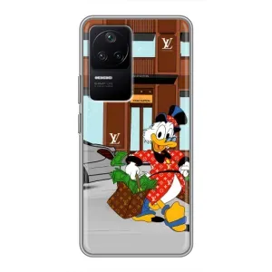 Чехли для Xiaomi POCO F4 (5G) - Скрудж МакДак Louis Vuitton (PREMIUMPrint) (Скрудж ЛВ)