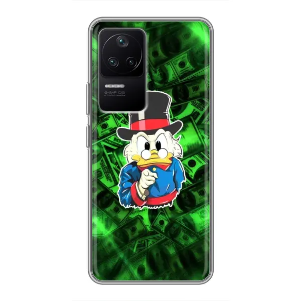 Чохол з принтом «Скрудж МакДак» для Xiaomi POCO F4 (5G)