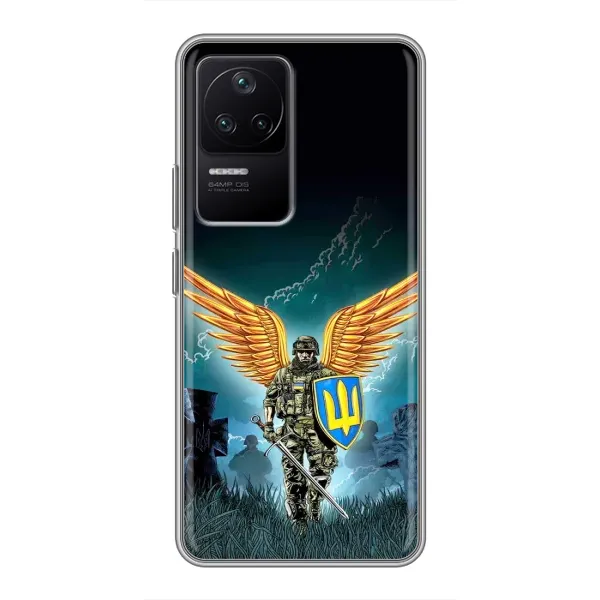 Чохол з принтом «Солдат ЗСУ» для Xiaomi POCO F4 (5G)