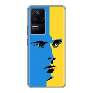 Украинские Чехлы для Xiaomi POCO F4 (5G) с картинкой УПА (AlphaPrint) (Степан Бандера)