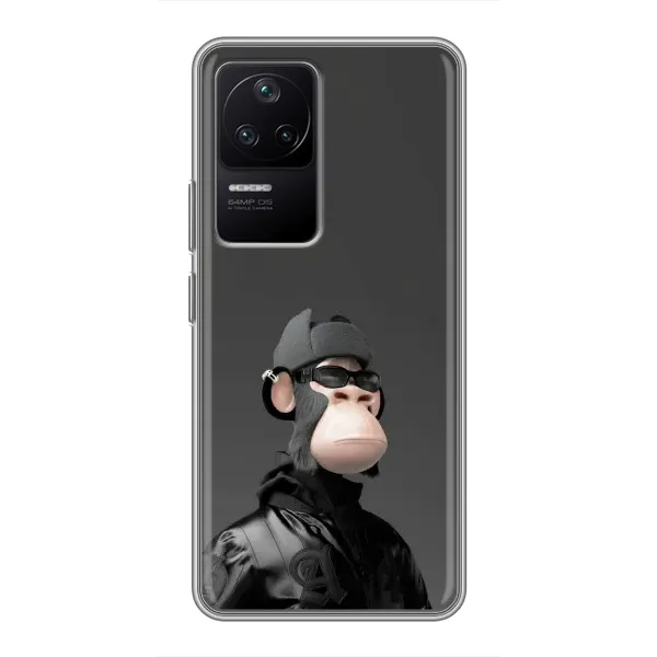 Чехол с принтом «стильная обезьяна NFT» для Xiaomi POCO F4 (5G)