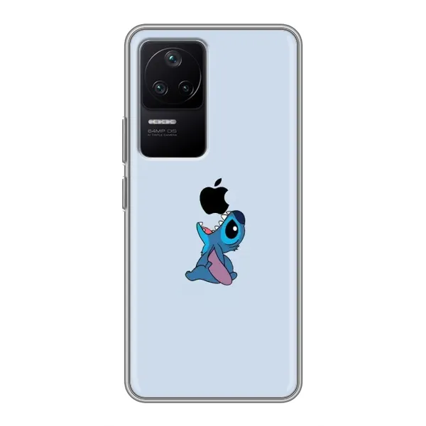 Чехол с принтом «Stitch apple» для Xiaomi POCO F4 (5G)
