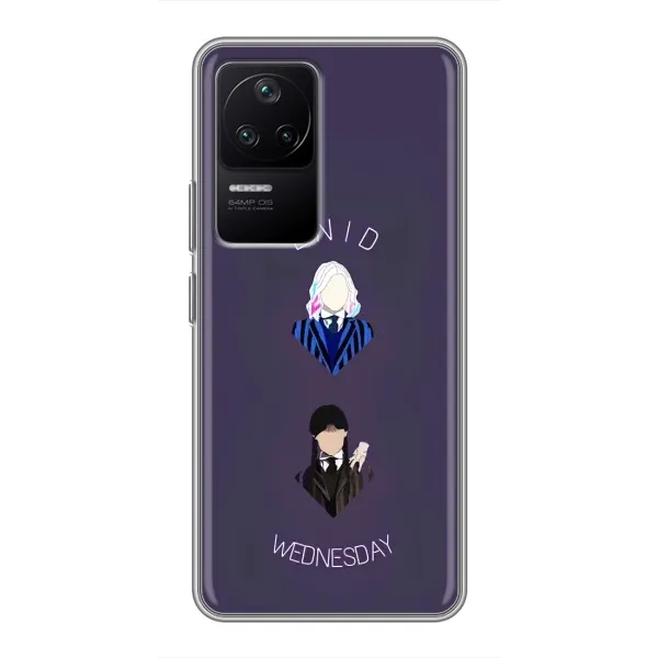 Чехол с принтом «Уэнздей и подруга» для Xiaomi POCO F4 (5G)
