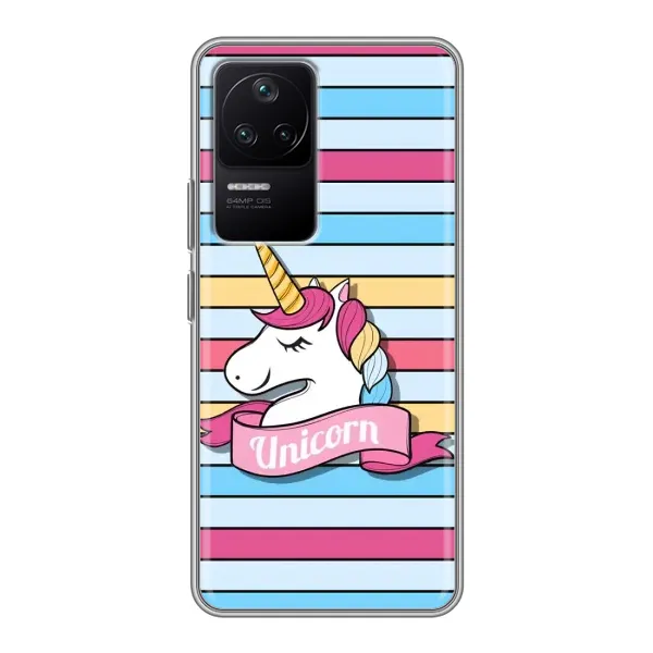 Чехол с принтом «Unicorn» для Xiaomi POCO F4 (5G)