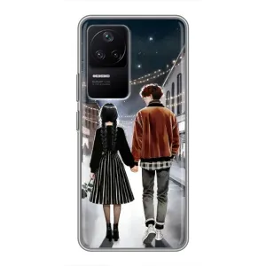 Чохол з дизайном Венздей 2 на Xiaomi POCO F4 (5G) (Венздей та Тайлер)