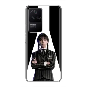 Чохли Венсдей на Xiaomi POCO F4 (5G) Уенсдей (AlphaPrint) (W-Wednesday)