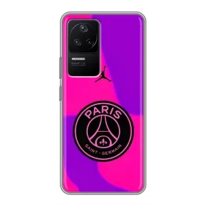 Чохли PSG для Xiaomi POCO F4 (5G) (AlphaPrint) (яскравий ПСЖ)