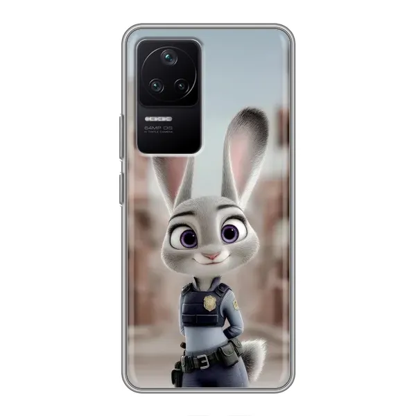 Чохол з принтом «Офіцер Джуді Гопс» для Xiaomi POCO F4 (5G)