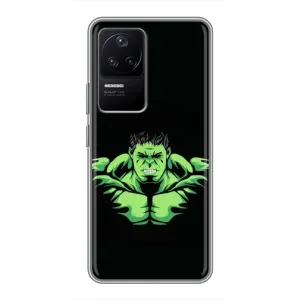 Чохли з героями Марвел Xiaomi POCO F4 (5G) (VPrint) (Зелений Халк)