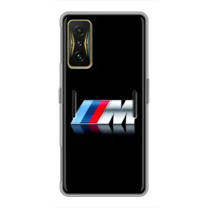 Чохол для Сяомі POCO F4 GT - з принтом БМВ (AlphaPrint) (AMG)