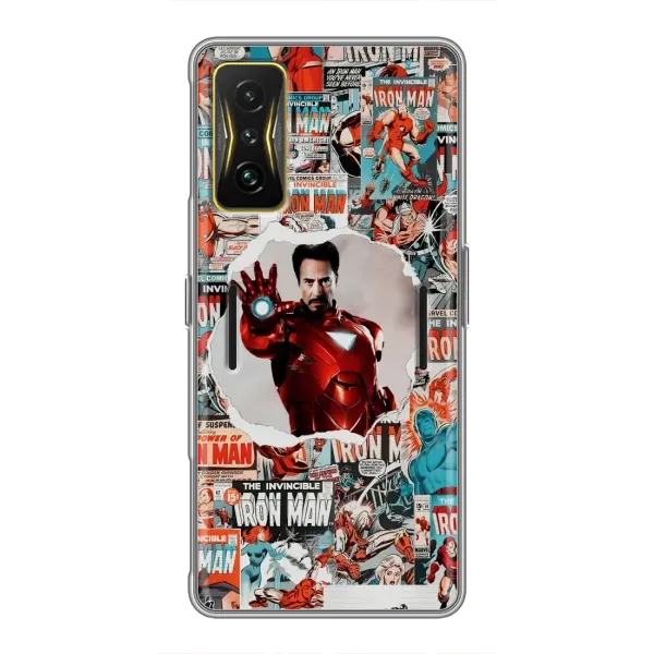 Чохол з принтом «Айронмен» для Xiaomi POCO F4 GT