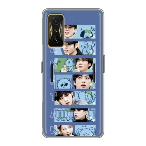 Чохли BTS для Xiaomi POCO F4 GT (AlphaPrint) (Bangtan)