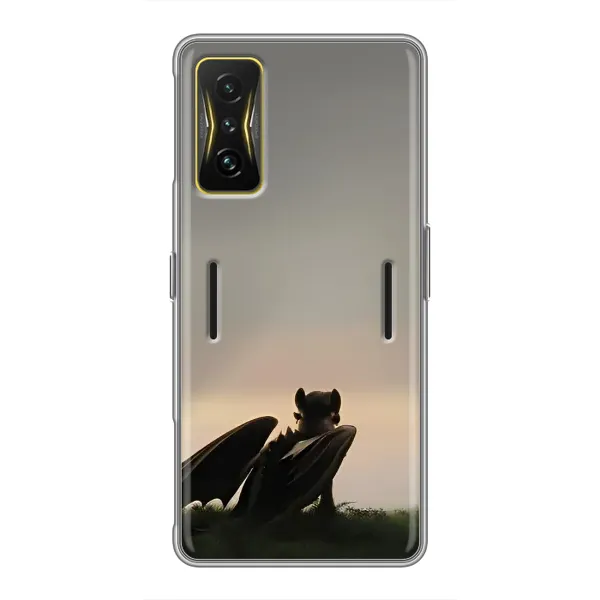 Чехол с принтом «Беззубик» для Xiaomi POCO F4 GT Чехол с принтом «Беззубик» для Xiaomi POCO F4 GT