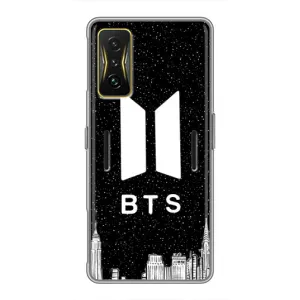 Чохли BTS для Xiaomi POCO F4 GT (AlphaPrint) (БТС Лого)