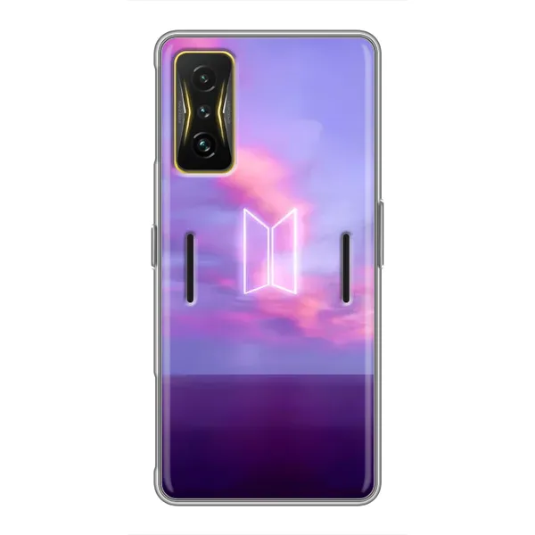 Чехол с принтом «BTS логотип» для Xiaomi POCO F4 GT