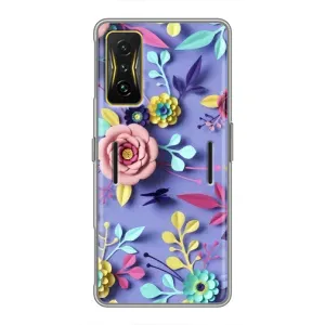 Чохли з квітами для Xiaomi POCO F4 GT (VPrint) (Дизайн квітів)
