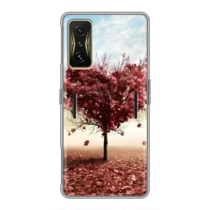 Чехлы для любимой на Сяомі POCO F4 GT (VPrint) (Дерево серце)