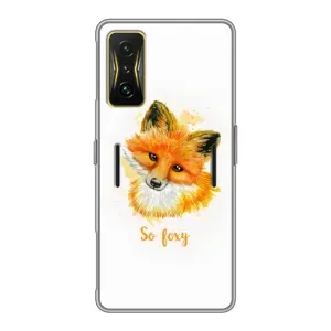 Чохли з картинкою Лисичка для Xiaomi POCO F4 GT (VPrint) (Дівчинка Лиса)
