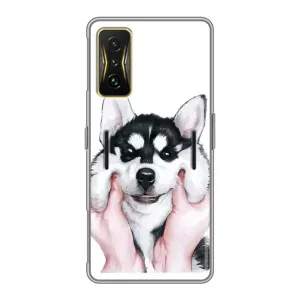 Чохли з собаками для Xiaomi POCO F4 GT (VPrint) (Радісний Хаскі)