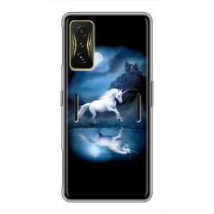 Чохол для Сяомі POCO F4 GT - (Єдинорожки - Новинки) (AlphaPrint) (Єдиноріг)