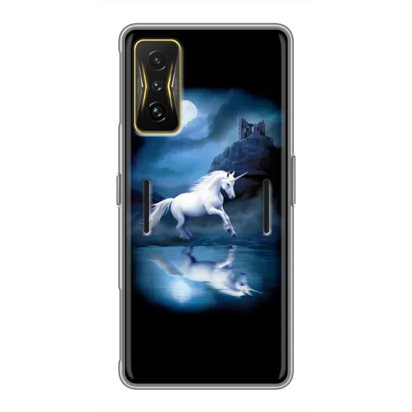 Чехол с принтом «Единорог» для Xiaomi POCO F4 GT