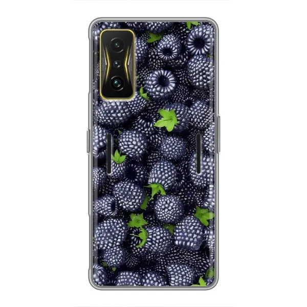 Чохол з принтом «Ожина» для Xiaomi POCO F4 GT
