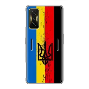 Украинские Чехлы для Xiaomi POCO F4 GT с картинкой УПА (AlphaPrint)