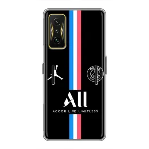 Чохли PSG для Xiaomi POCO F4 GT (AlphaPrint) (футболка ПСЖ)