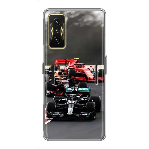 Чохол з принтом «Гонка Формула 1» для Xiaomi POCO F4 GT
