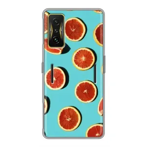 Чохли з фруктами для Xiaomi POCO F4 GT (VPrint) (Грейпфрут)