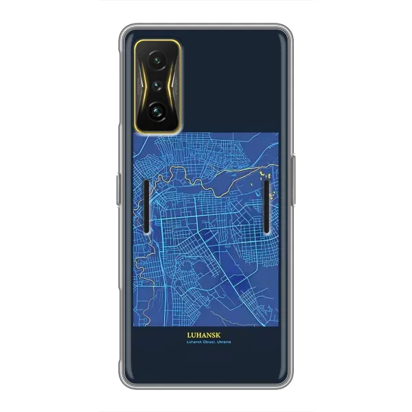 Чехол с принтом «Гуганск» для Xiaomi POCO F4 GT