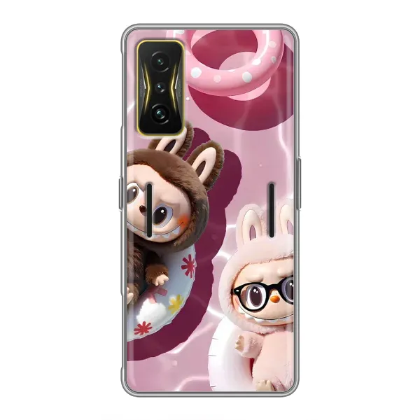 Чохол з принтом «Іграшка Лабубу» для Xiaomi POCO F4 GT