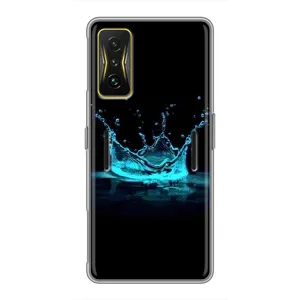 Чохол з Короною Сяомі POCO F4 GT - (AlphaPrint) (Крапля корони)