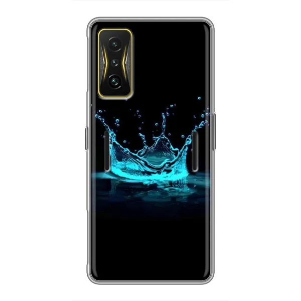 Чохол з принтом «Крапля корони» для Xiaomi POCO F4 GT Чохол з принтом «Крапля корони» для Xiaomi POCO F4 GT