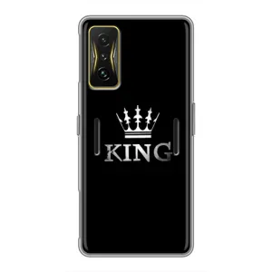Чохол з Короною Сяомі POCO F4 GT - (AlphaPrint) (KING)