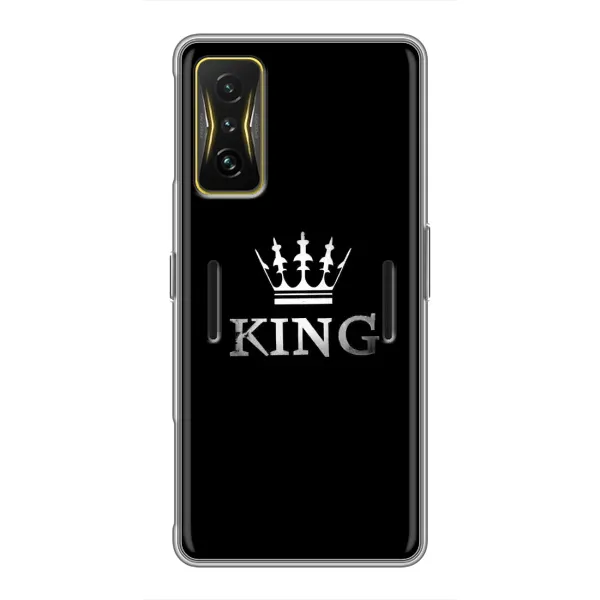 Чохол з принтом «KING» для Xiaomi POCO F4 GT Чохол з принтом «KING» для Xiaomi POCO F4 GT
