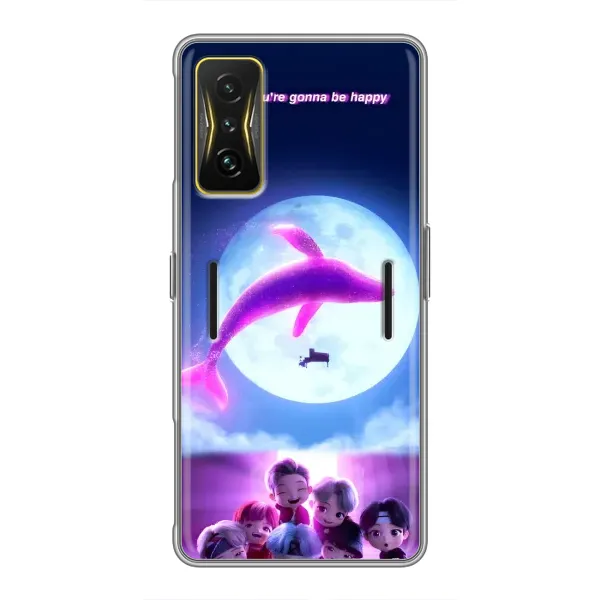 Чехол с принтом «КИТ BTS» для Xiaomi POCO F4 GT